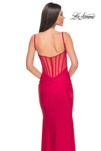 La Femme Dress 32153 - RED