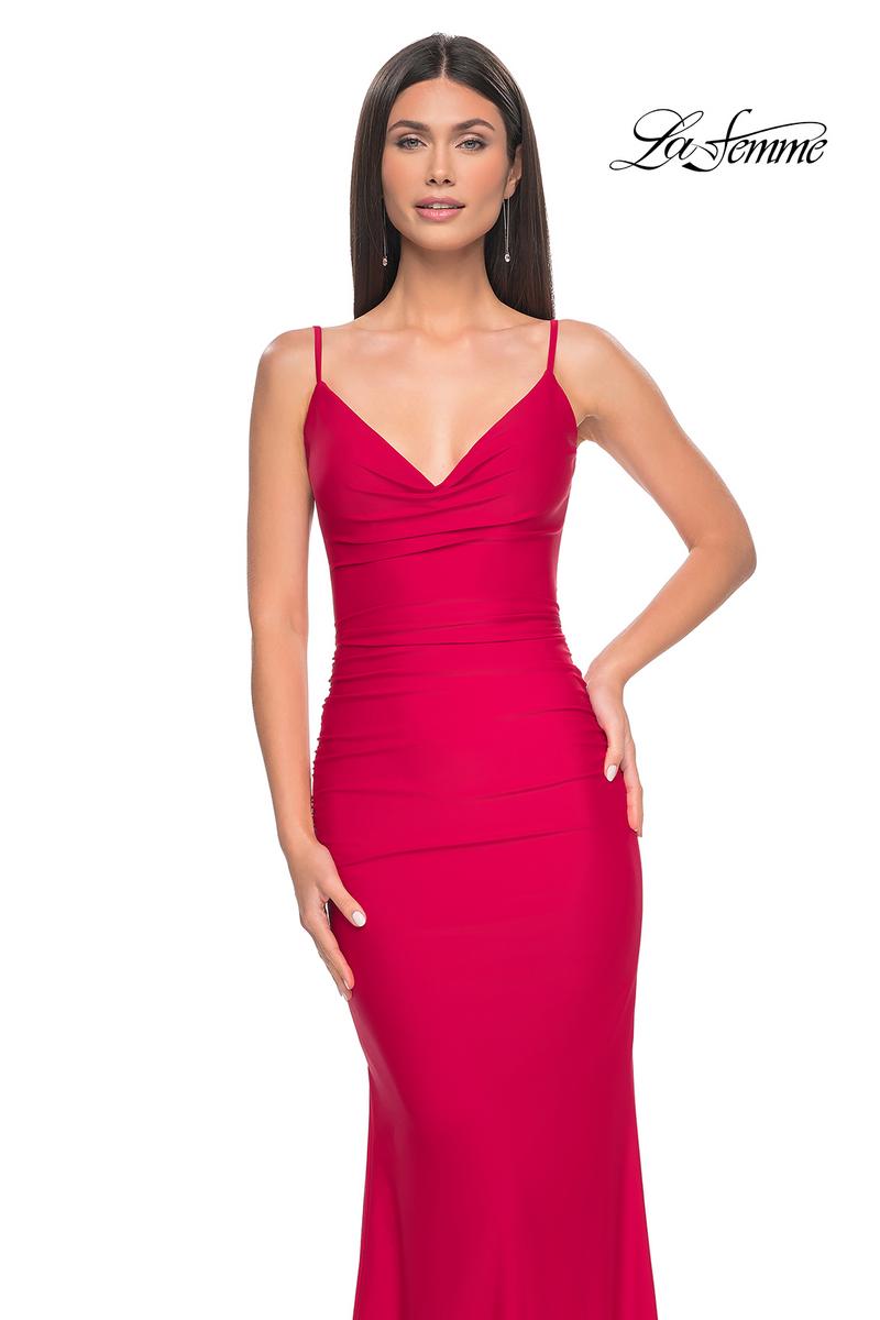 La Femme Dress 32153 - RED