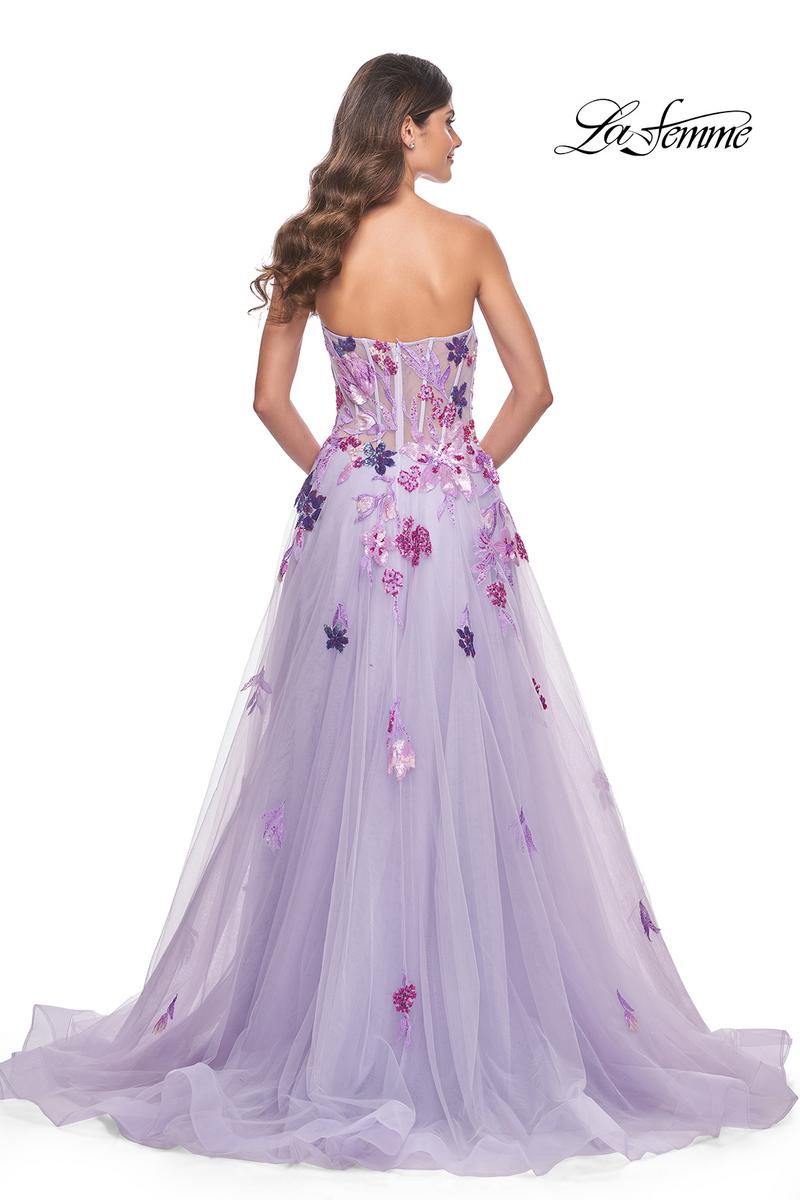 La Femme Dress 32156 - LAVENDER