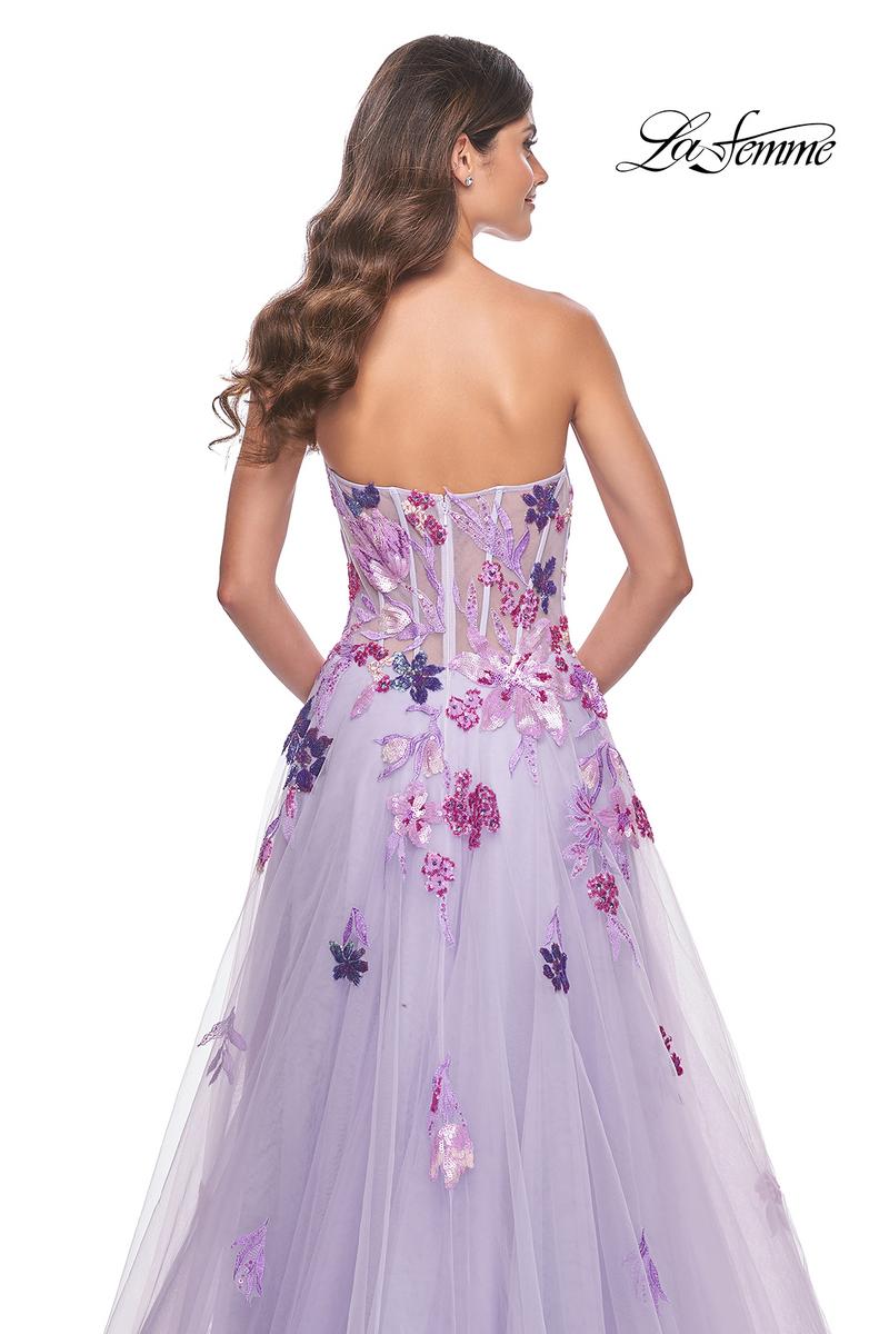 La Femme Dress 32156 - LAVENDER