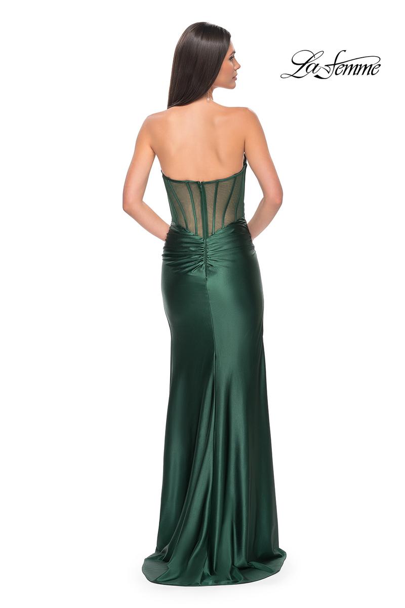 La Femme Dress 32159 - DARK EMERALD
