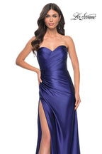 La Femme Dress 32159 - MARINE BLUE