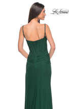 La Femme Dress 32161 - DARK EMERALD