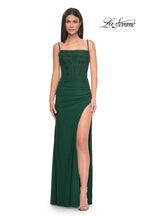 La Femme Dress 32161 - DARK EMERALD