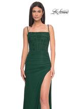 La Femme Dress 32161 - DARK EMERALD