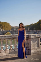 La Femme Dress 32161 - INDIGO