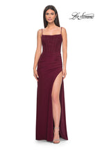 La Femme Dress 32161 - WINE