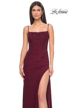 La Femme Dress 32161 - WINE
