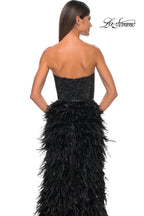 La Femme Dress 32165 - BLACK