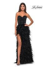 La Femme Dress 32165 - BLACK