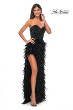 La Femme Dress 32165 - BLACK