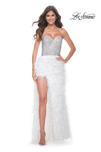La Femme Dress 32165 - WHITE