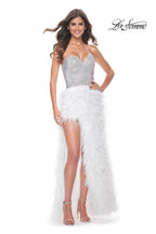La Femme Dress 32165 - WHITE