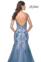 La Femme Dress 32192 - SLATE BLUE
