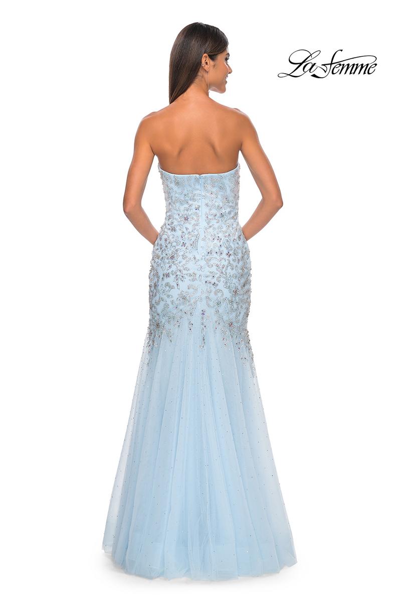 La Femme Dress 32197 - LIGHT BLUE