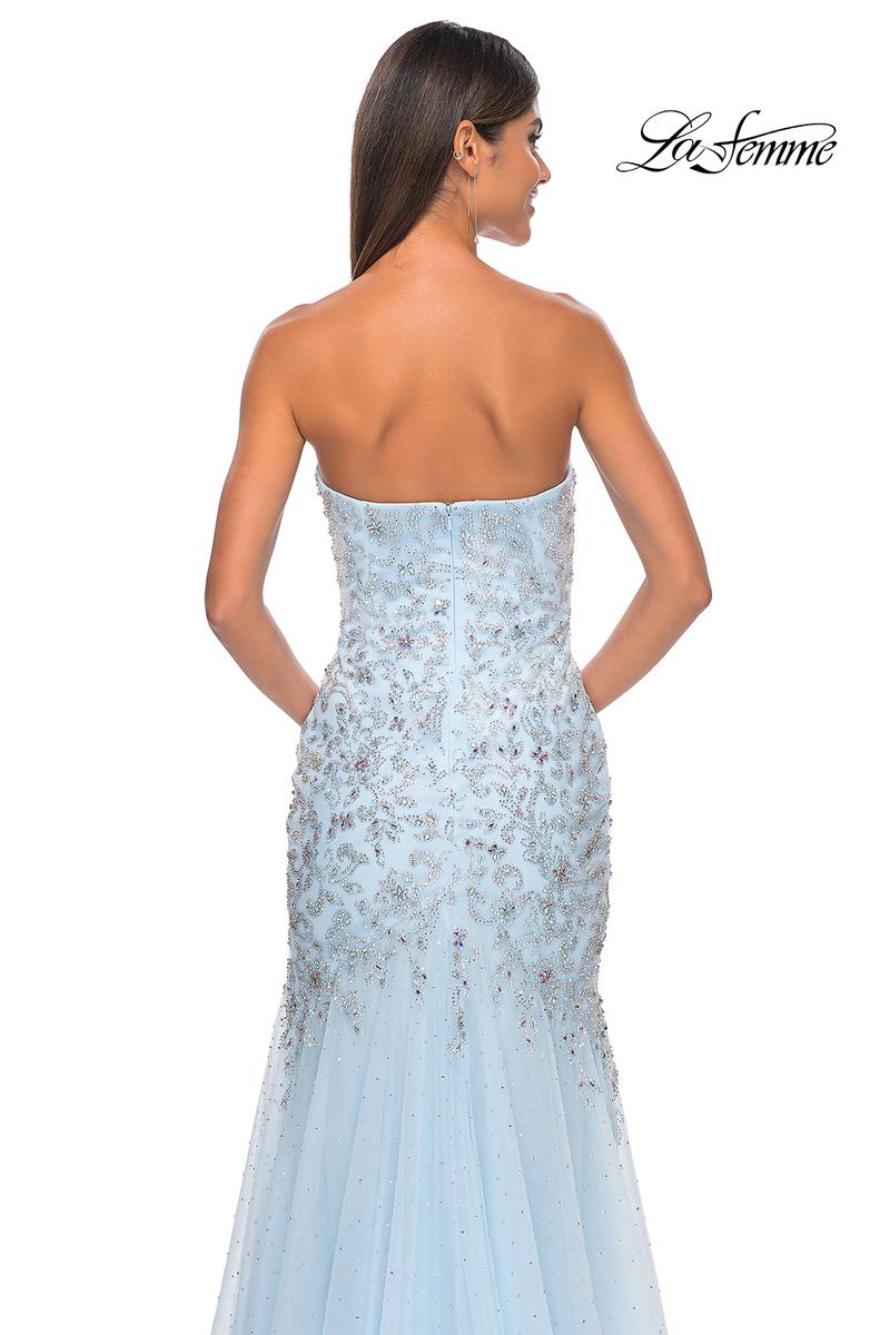 La Femme Dress 32197 - LIGHT BLUE
