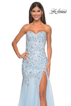 La Femme Dress 32197 - LIGHT BLUE