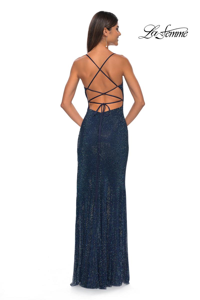 La Femme Dress 32203 - MARINE BLUE