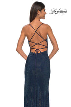 La Femme Dress 32203 - MARINE BLUE