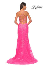 La Femme Dress 32205 - NEON PINK