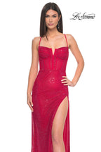 La Femme Dress 32210 - RED