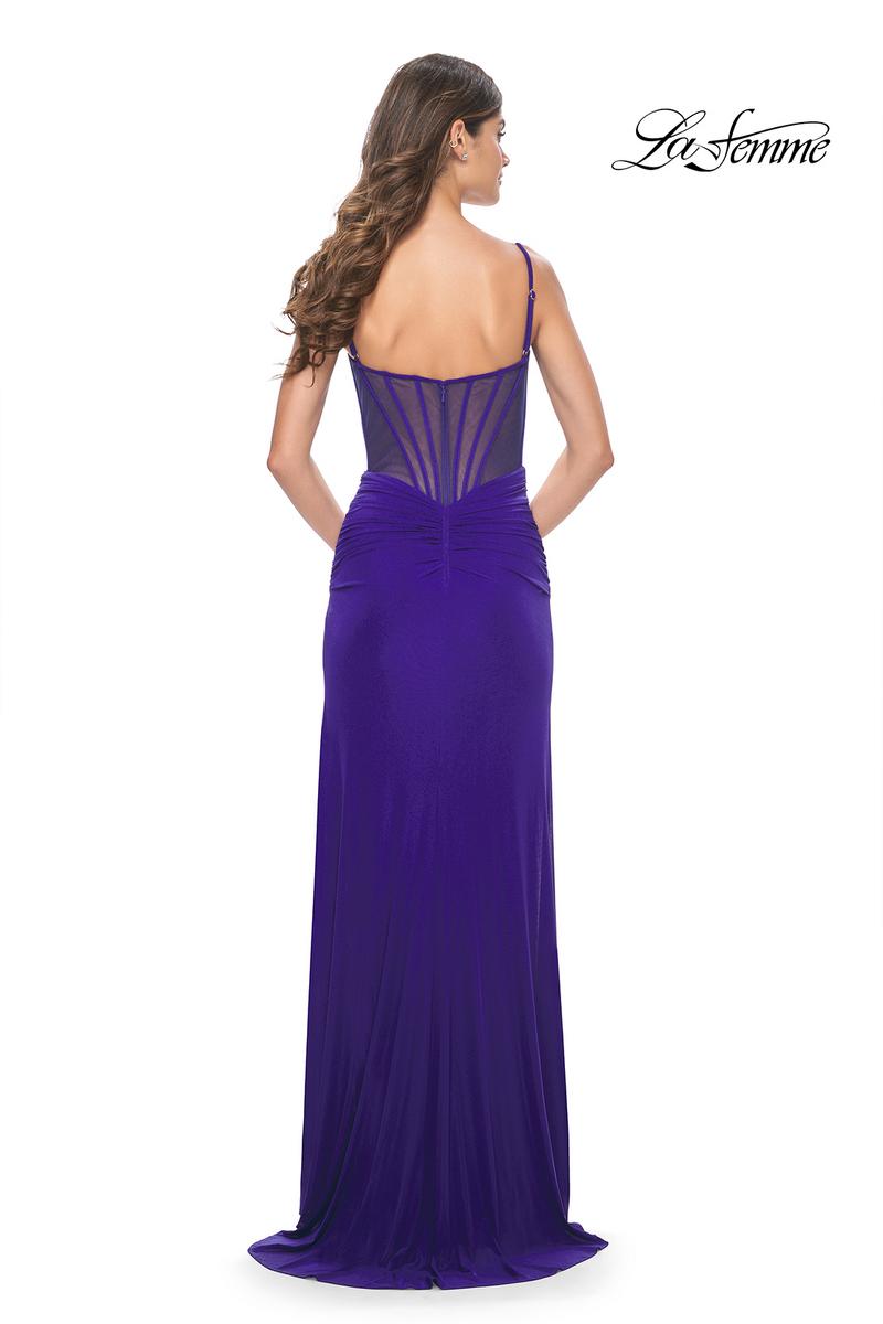 La Femme Dress 32212 - INDIGO