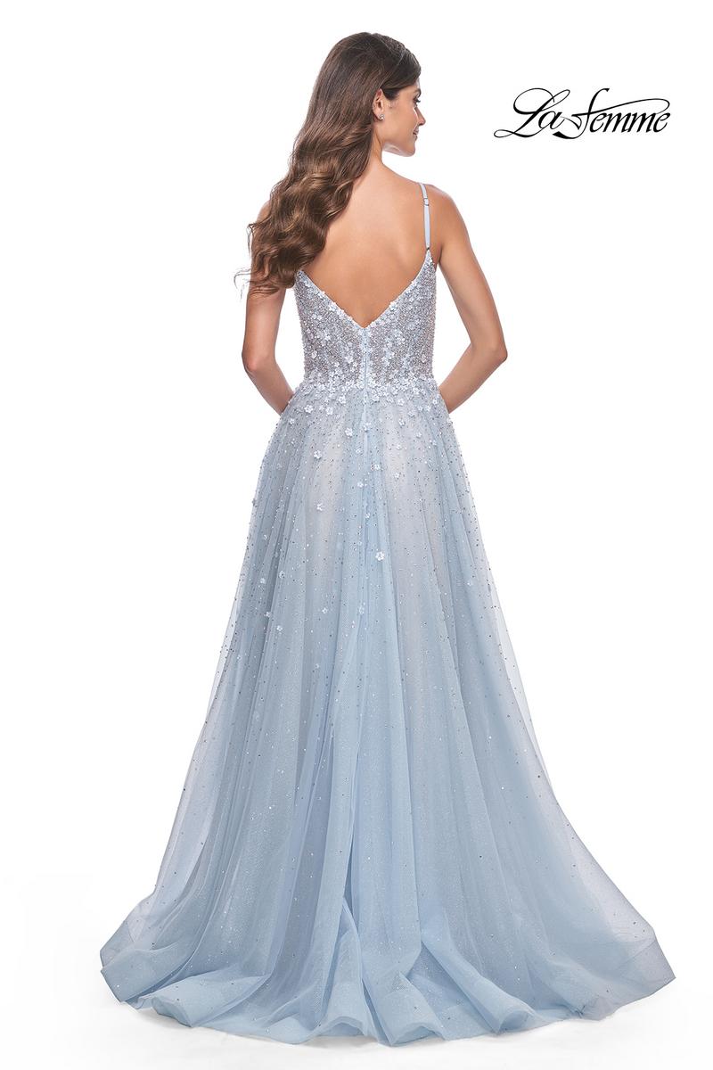 La Femme Dress 32215 - LIGHT BLUE