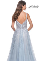 La Femme Dress 32215 - LIGHT BLUE