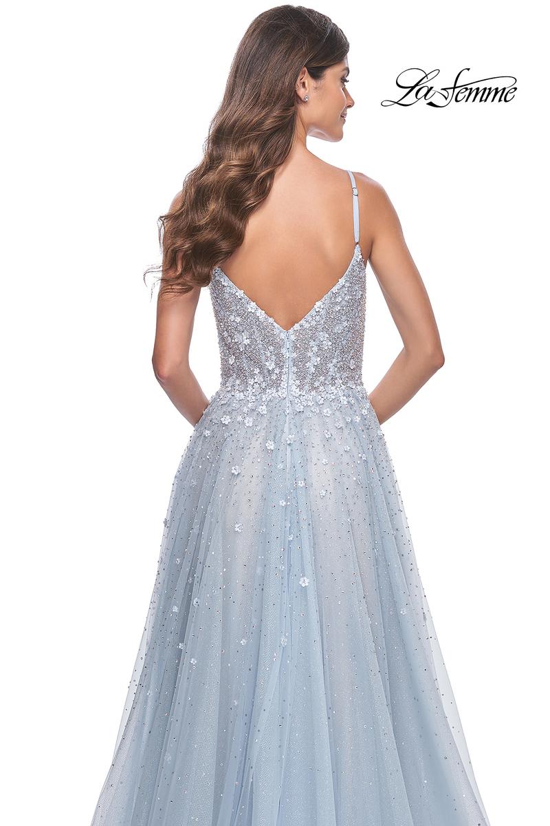 La Femme Dress 32215 - LIGHT BLUE
