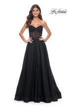 La Femme Dress 32216 - BLACK