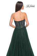 La Femme Dress 32216 - DARK EMERALD