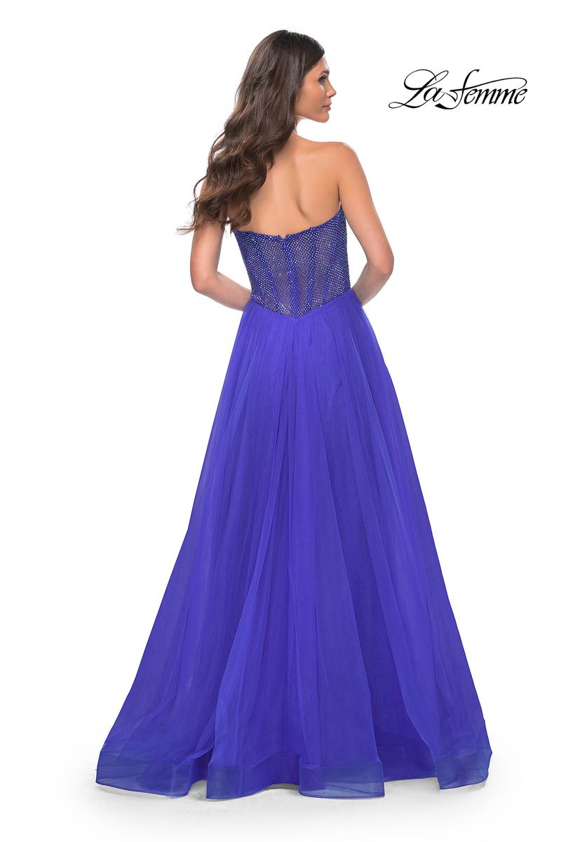 La Femme Dress 32216 - ROYAL BLUE
