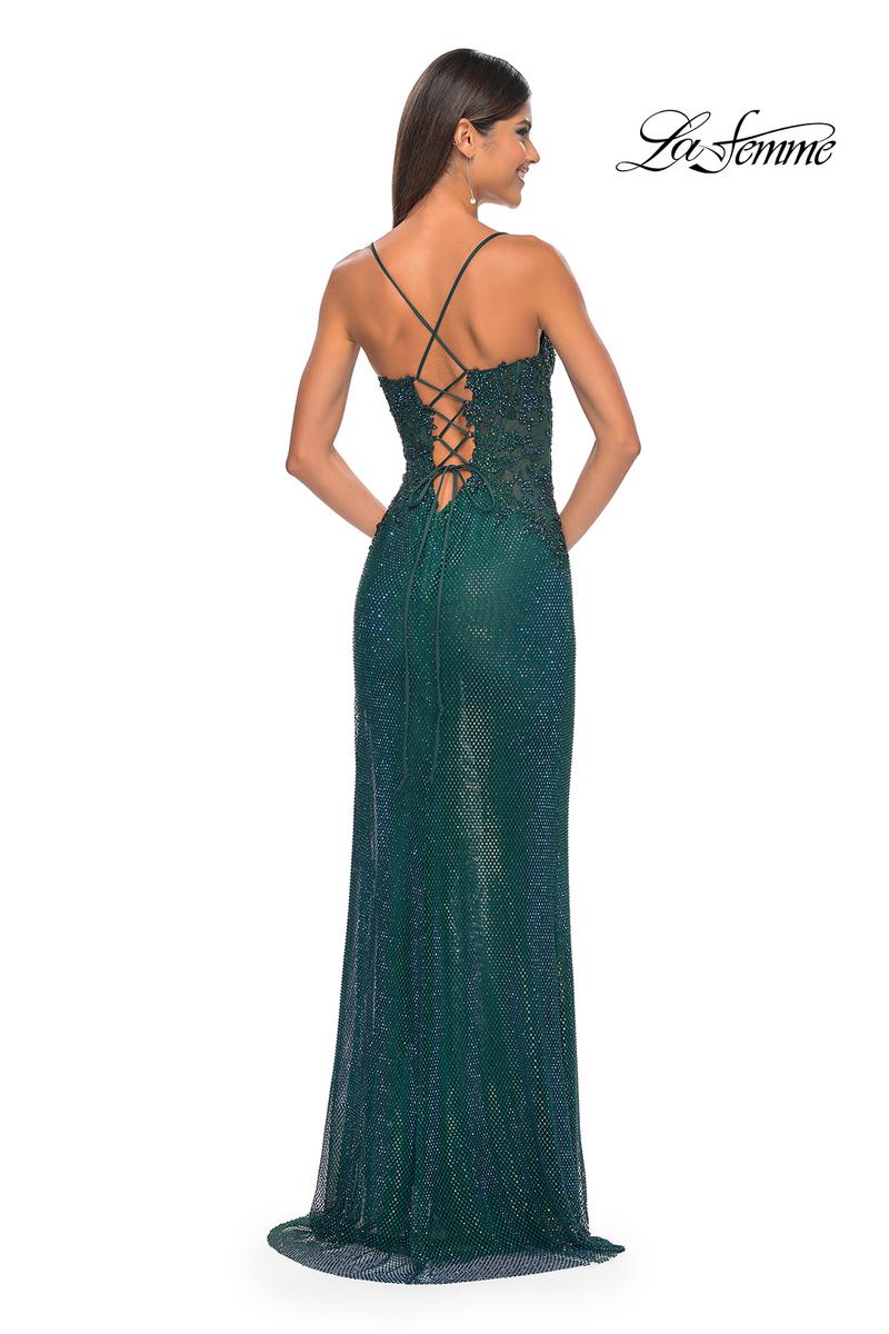La Femme Dress 32218 - DARK EMERALD