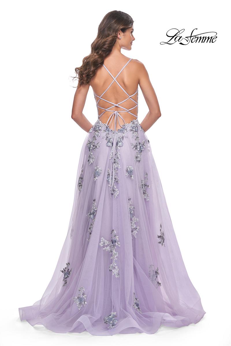 La Femme Dress 32221 - LAVENDER
