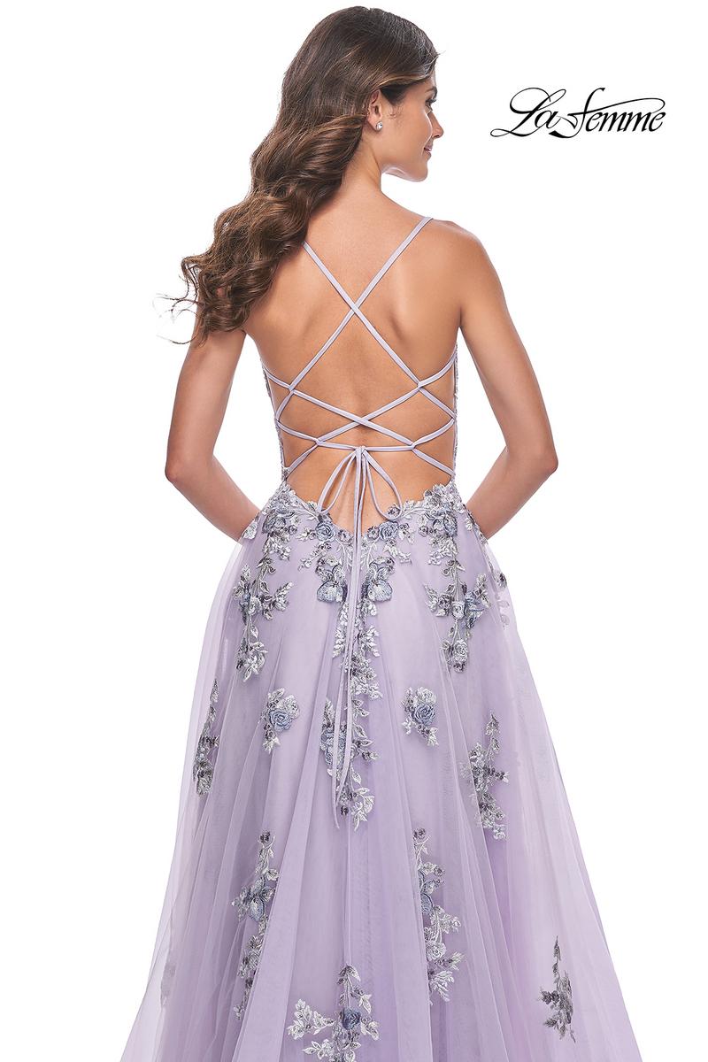 La Femme Dress 32221 - LAVENDER