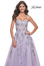 La Femme Dress 32221 - LAVENDER