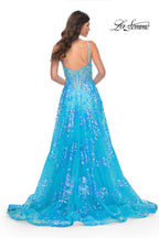 La Femme Dress 32223 - BLUE