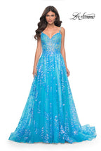 La Femme Dress 32223 - BLUE