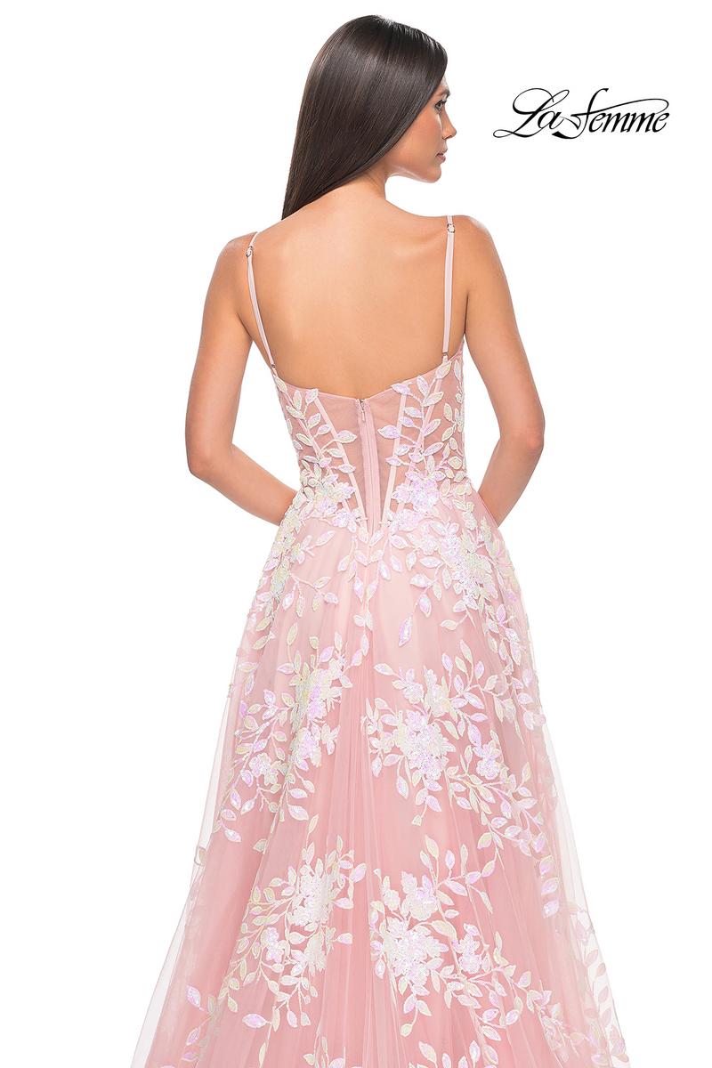 La Femme Dress 32223 - PINK