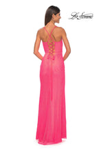 La Femme Dress 32227 - NEON PINK