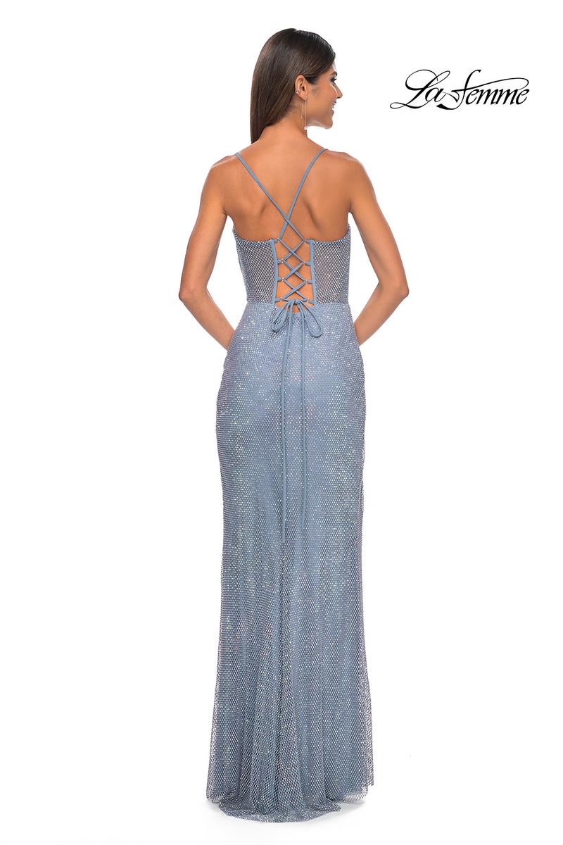 La Femme Dress 32227 - SLATE