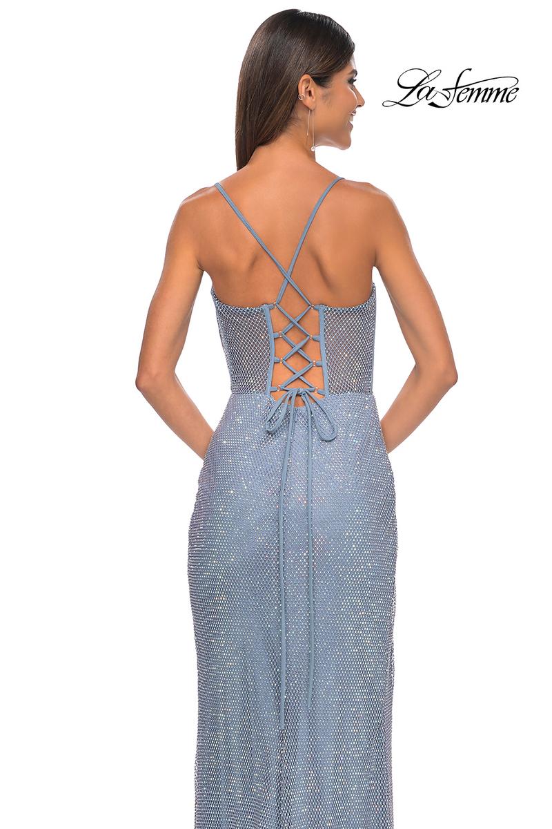 La Femme Dress 32227 - SLATE