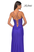 La Femme Dress 32230 - ROYAL BLUE