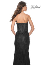 La Femme Dress 32231 - BLACK