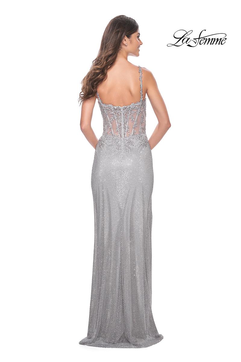 La Femme Dress 32232 - SILVER