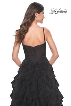 La Femme Dress 32233 - BLACK