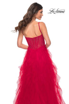 La Femme Dress 32233 - RED