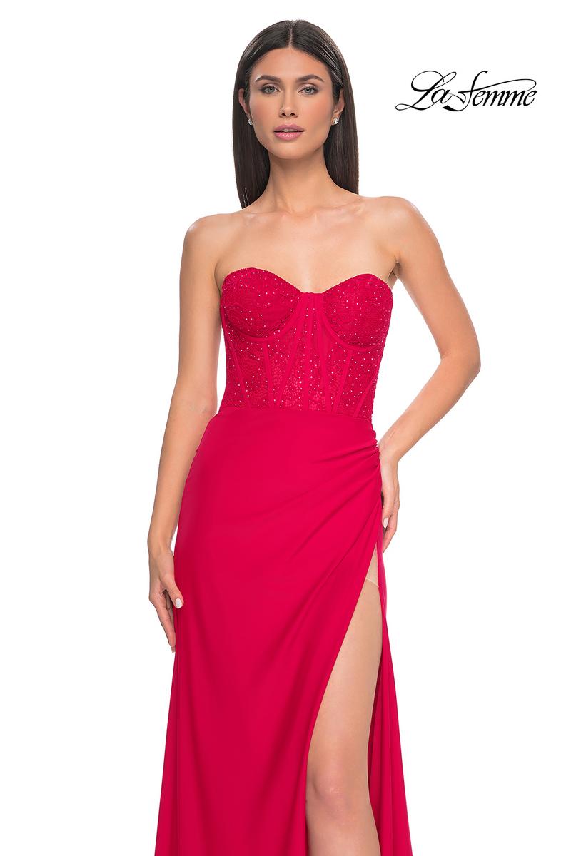 La Femme Dress 32234 - RED