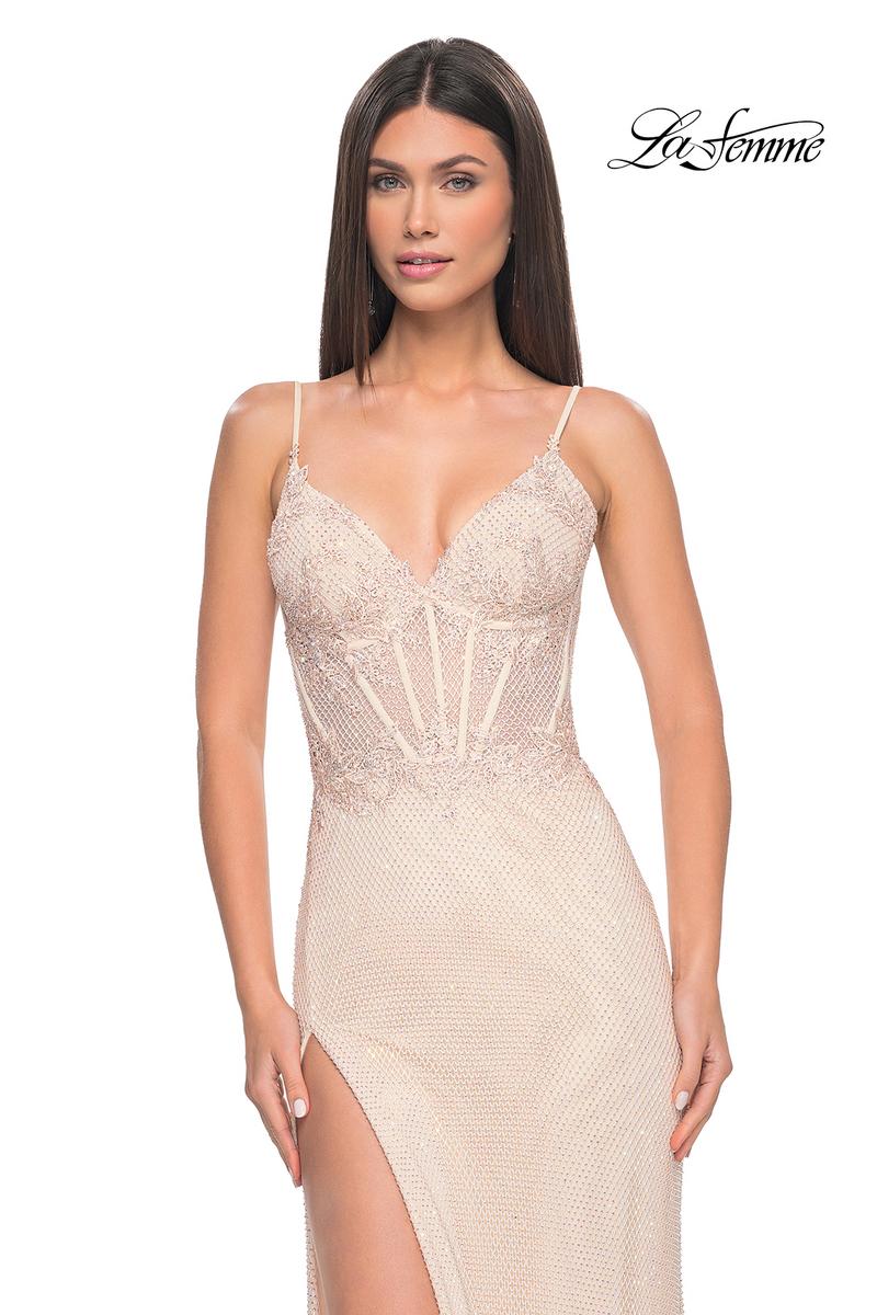 La Femme Dress 32236 - CHAMPAGNE