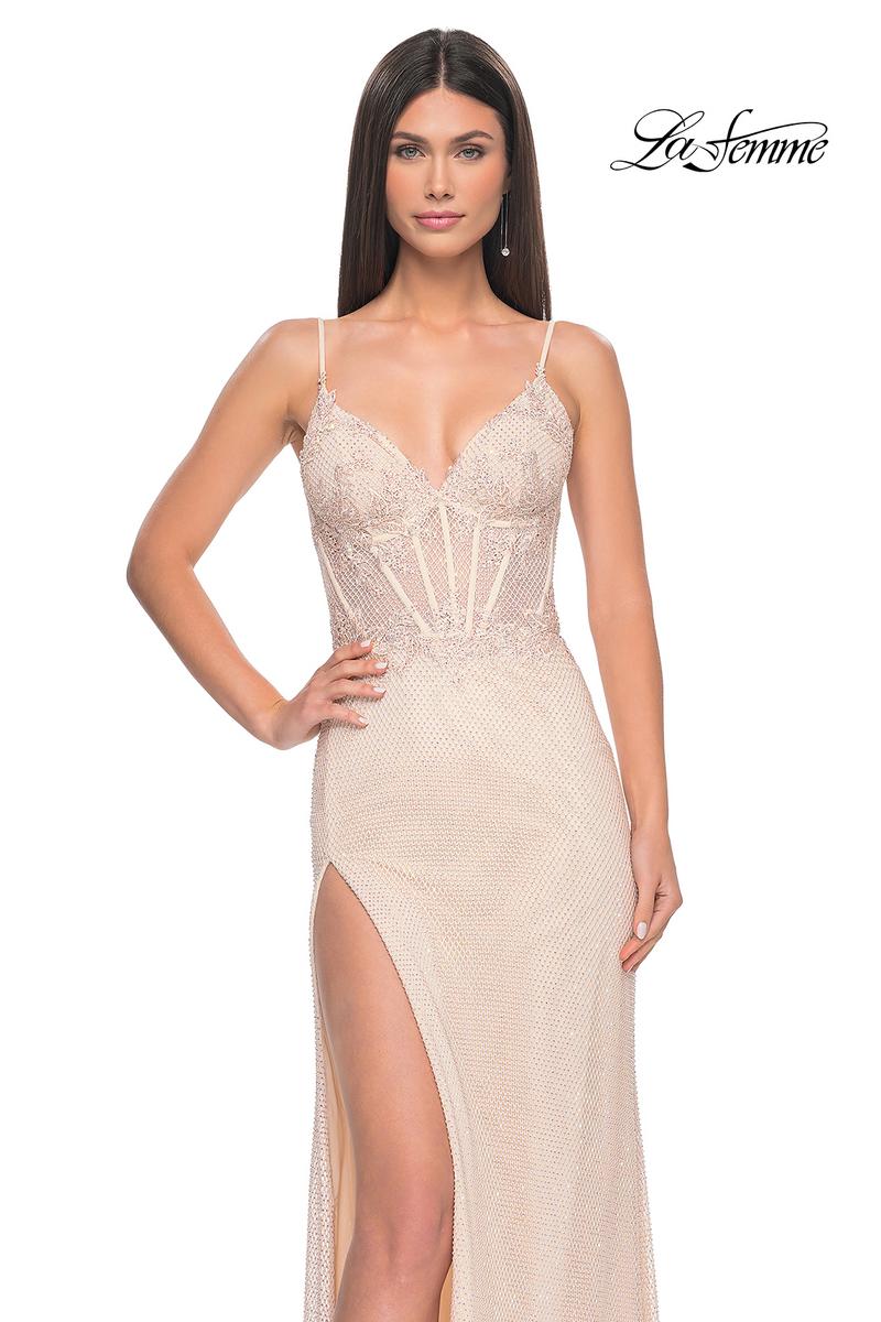 La Femme Dress 32236 - CHAMPAGNE
